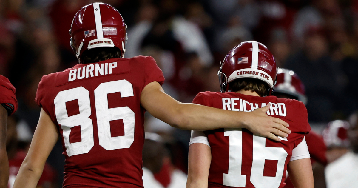 Nick Saban praises returning specialists James Burnip, Will Reichard