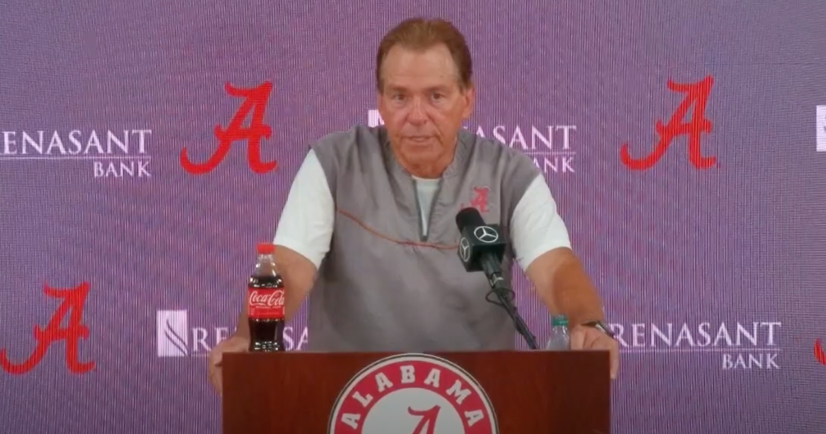 Everything Nick Saban said after Alabama’s sixth preseason practice