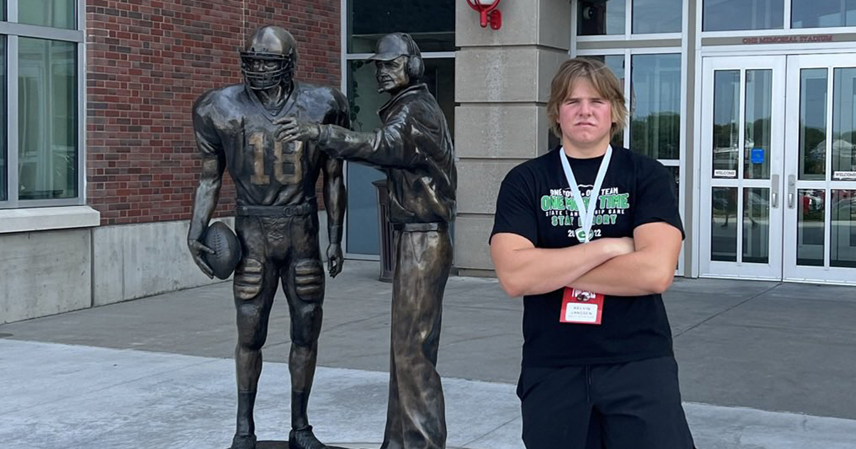 2025 OL Kalvin Janssen could be the next in-state recruit to receive offer from Nebraska