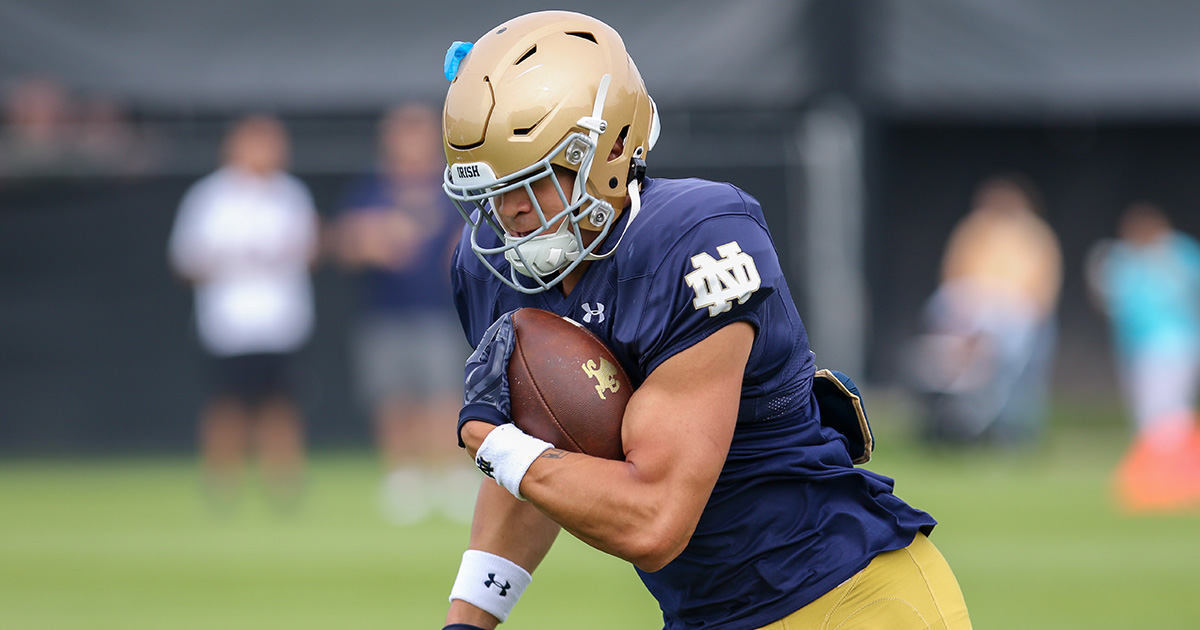 Observations from Notre Dame football fall camp practice No. 13 Offense