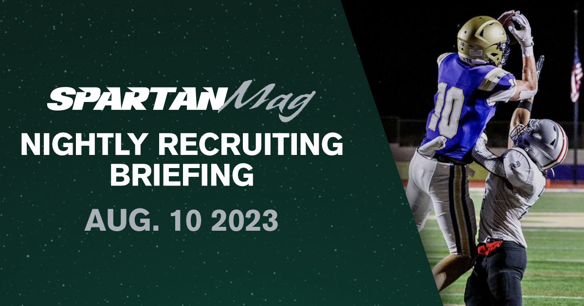 Nightly Recruiting Briefing: Michigan State offers 2024 and ’25 recruits