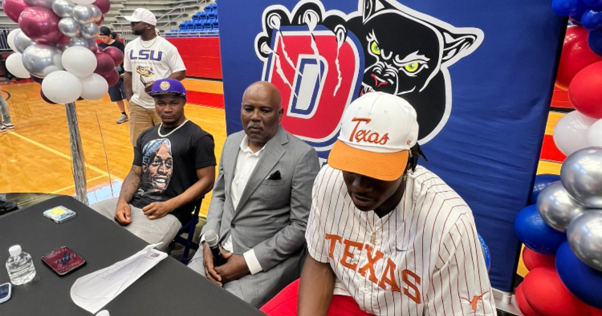 Texas five-star commit Colin Simmons talks commitment, recruiting, and family