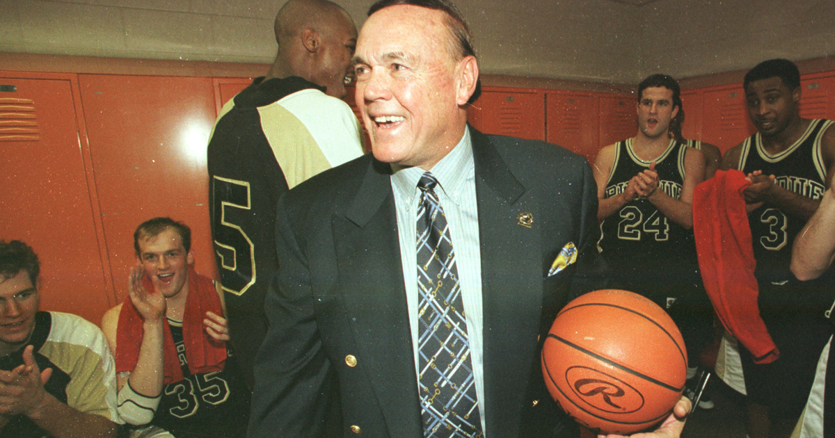 Purdue legend Keady’s winning spirit, immortalized