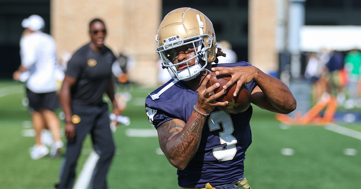 Observations from Notre Dame football fall camp practice No. 14: Offense