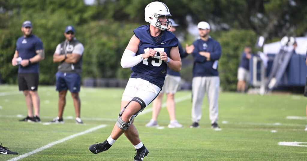 Penn State football quarterback Drew Allar