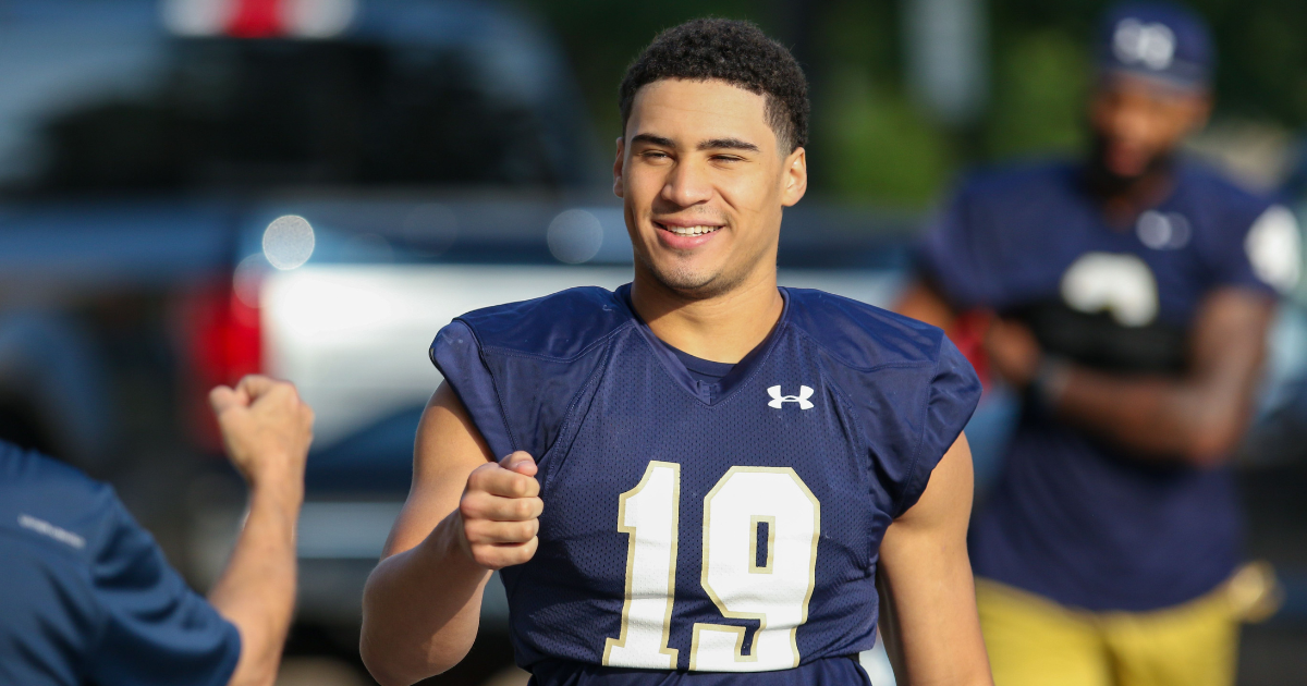 How Notre Dame struck gold with freshman WR Jaden Greathouse