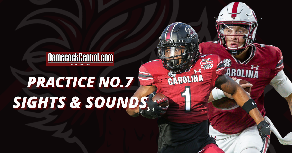 Sights & Sounds: South Carolina football practice No.7