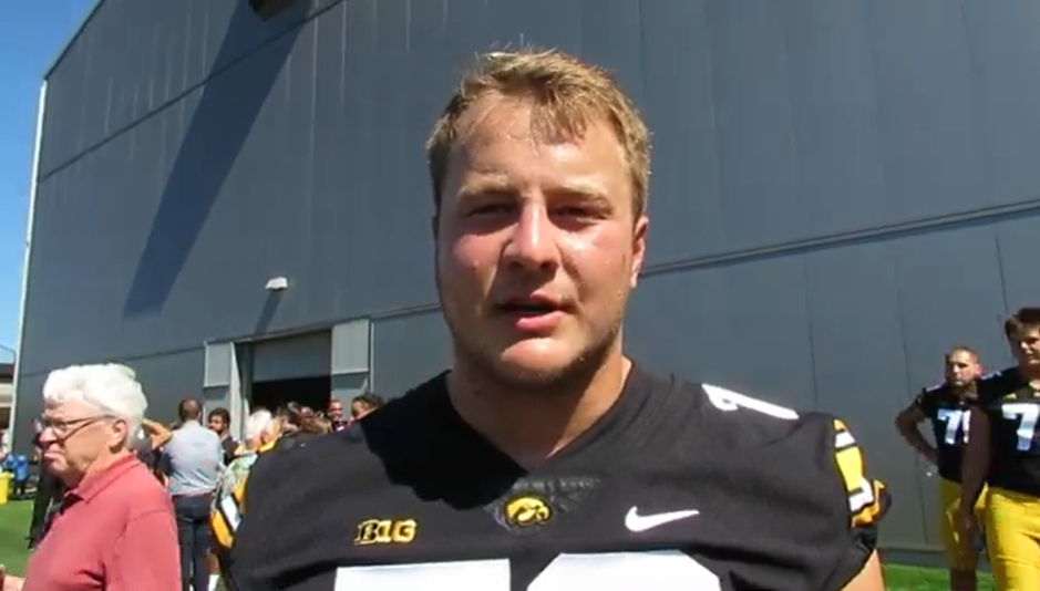 Mason Richman sees growth on offensive line