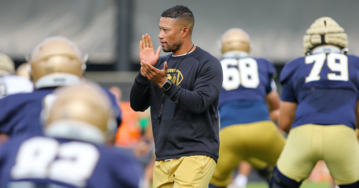 How the Notre Dame offense ‘peaked’ in Saturday’s scrimmage