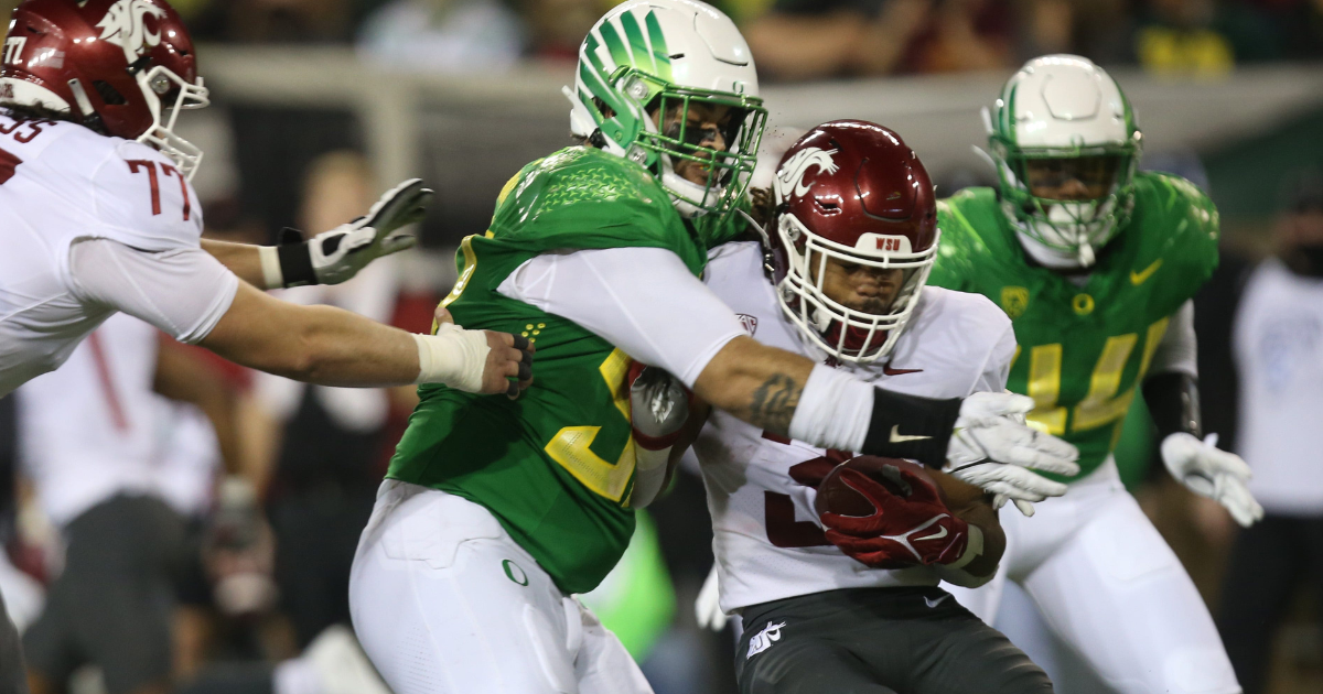 Dan Lanning provides update on status of Oregon defensive lineman Popo Aumavae