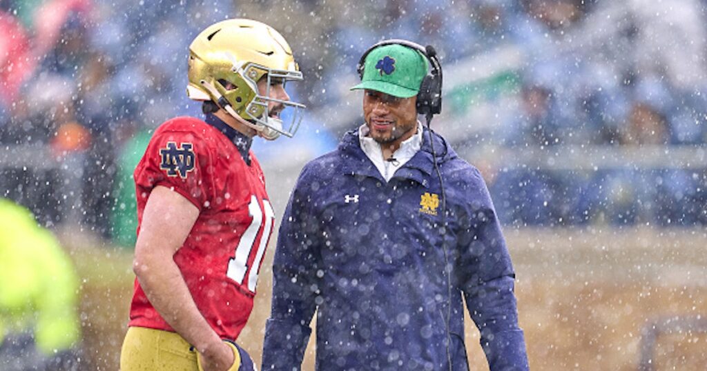 Notre Dame Football News: Irish ranked #5 for 2022 by ESPN's CFB