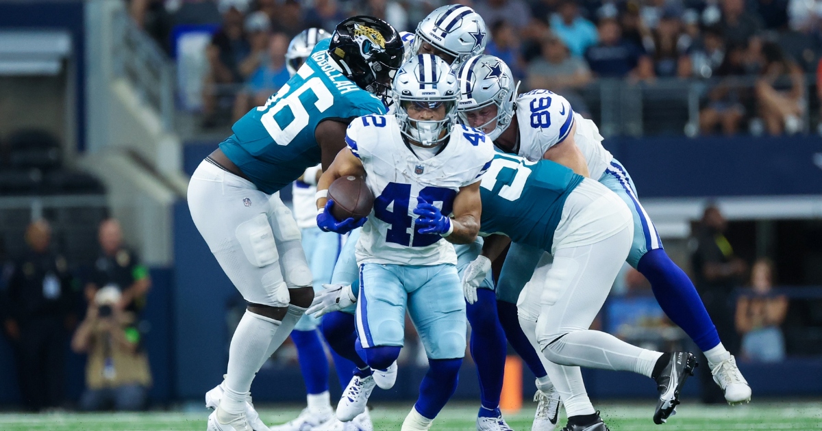 Cowboys RB Deuce Vaughn feels he gained 'a lot of confidence' from  performance vs. Jaguars