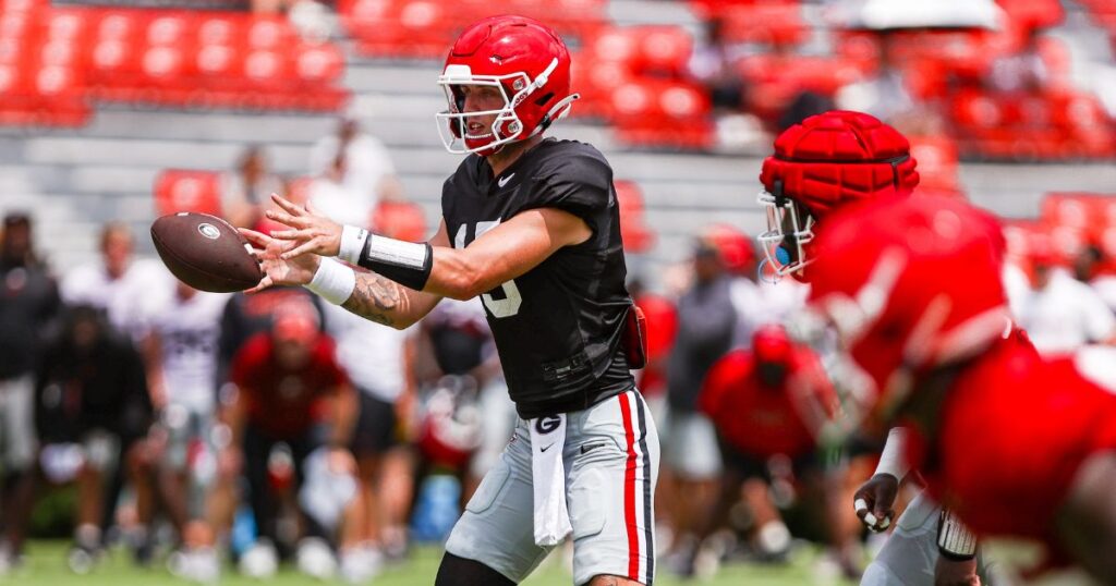 Georgia QB Carson Beck