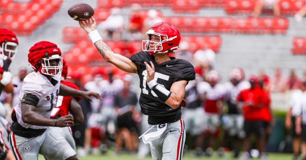 Georgia QB Carson Beck