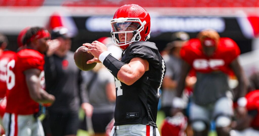 Georgia QB Gunner Stockton