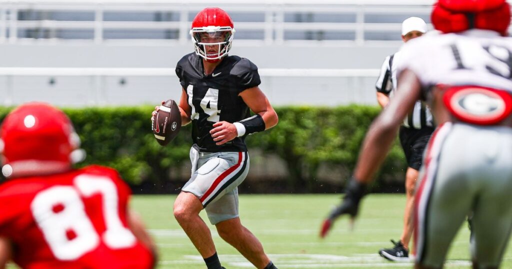 Georgia QB Gunner Stockton