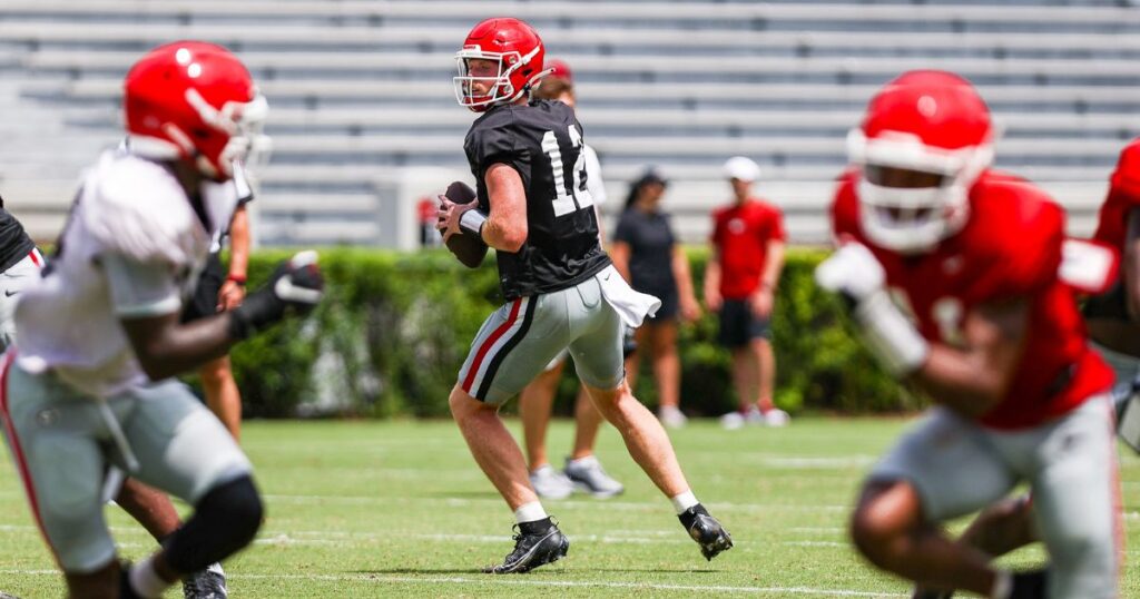 Georgia QB Brock Vandagriff