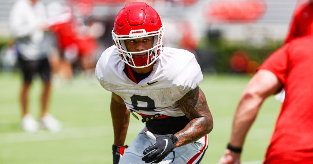 Georgia DB Joenel Aguero