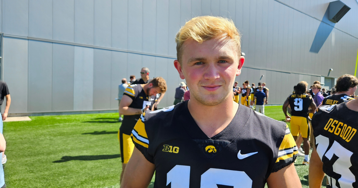 Is Alec Wick Iowa’s backup kicker?