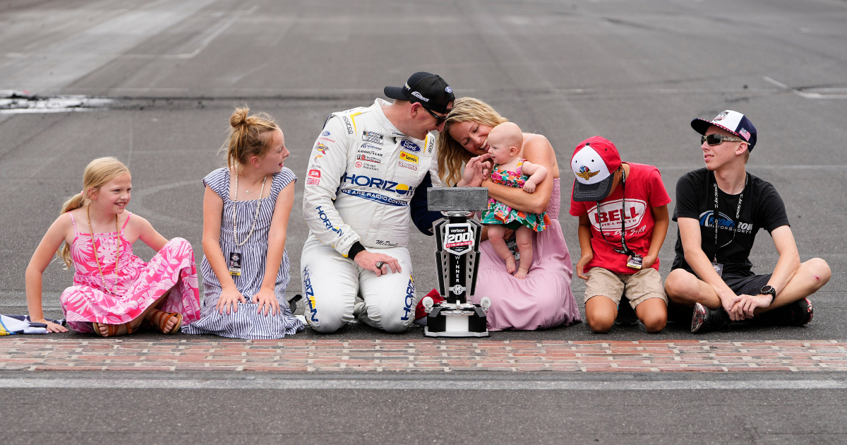 Michael McDowell reflects on 'Cinderella Story' win at Indianapolis