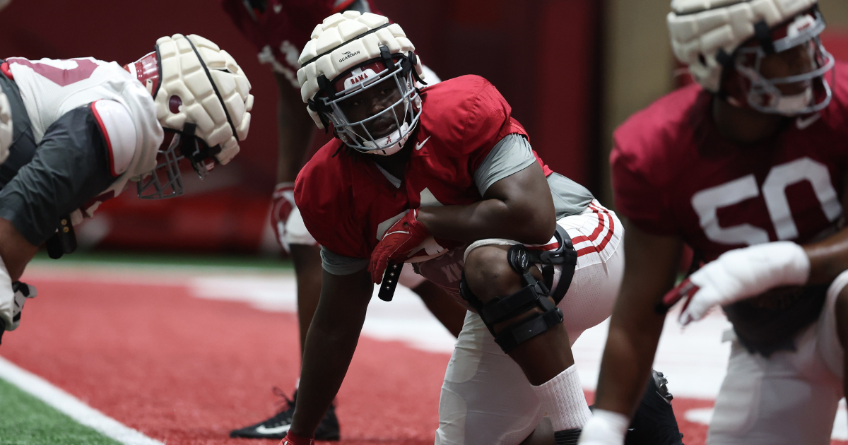 Jaheim Oatis Trying To Help Bring Along Alabama's Young D-linemen