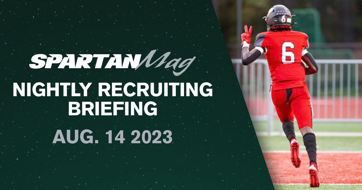 Nightly Recruiting Briefing: Michigan State offers 2025 four-star  WR