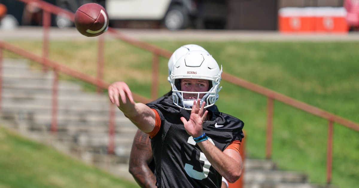 Steve Sarkisian evaluates Quinn Ewers’ play in Texas scrimmage