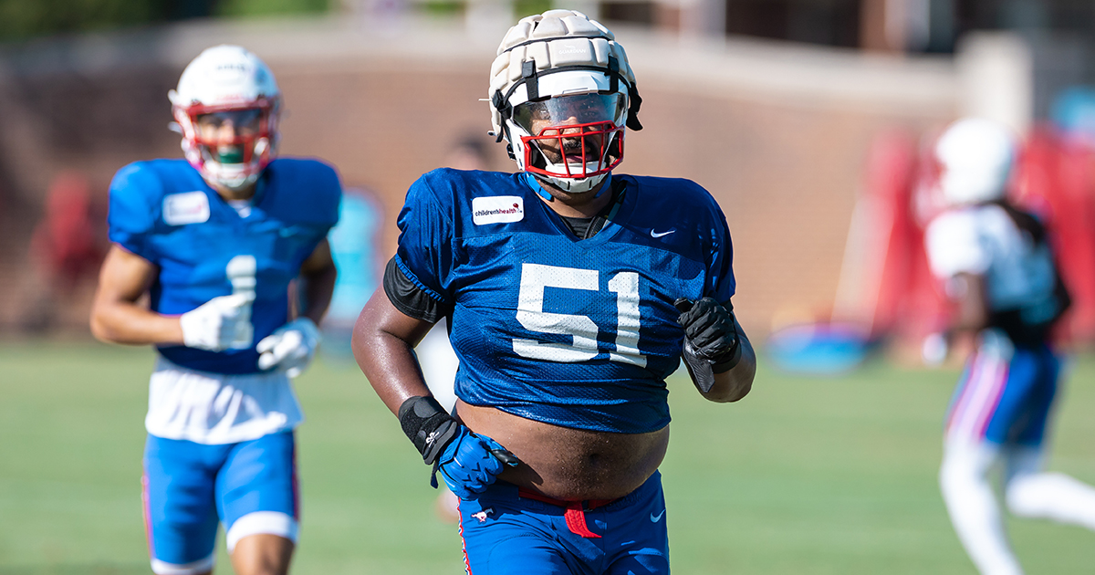 WATCH: Day 14 SMU Football practice highlights