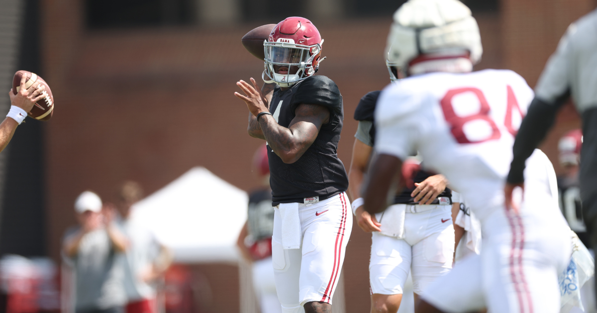 Nick Saban’s message to Alabama QBs: ‘Force us to play you’