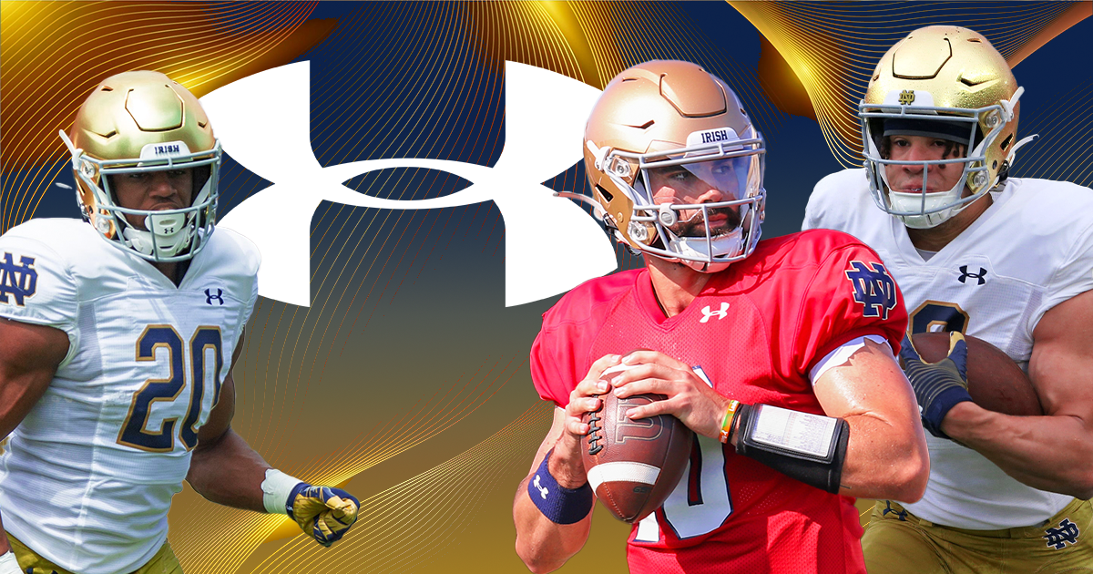 ‘Just gear’: Why Notre Dame football players are pleased with Under Armour