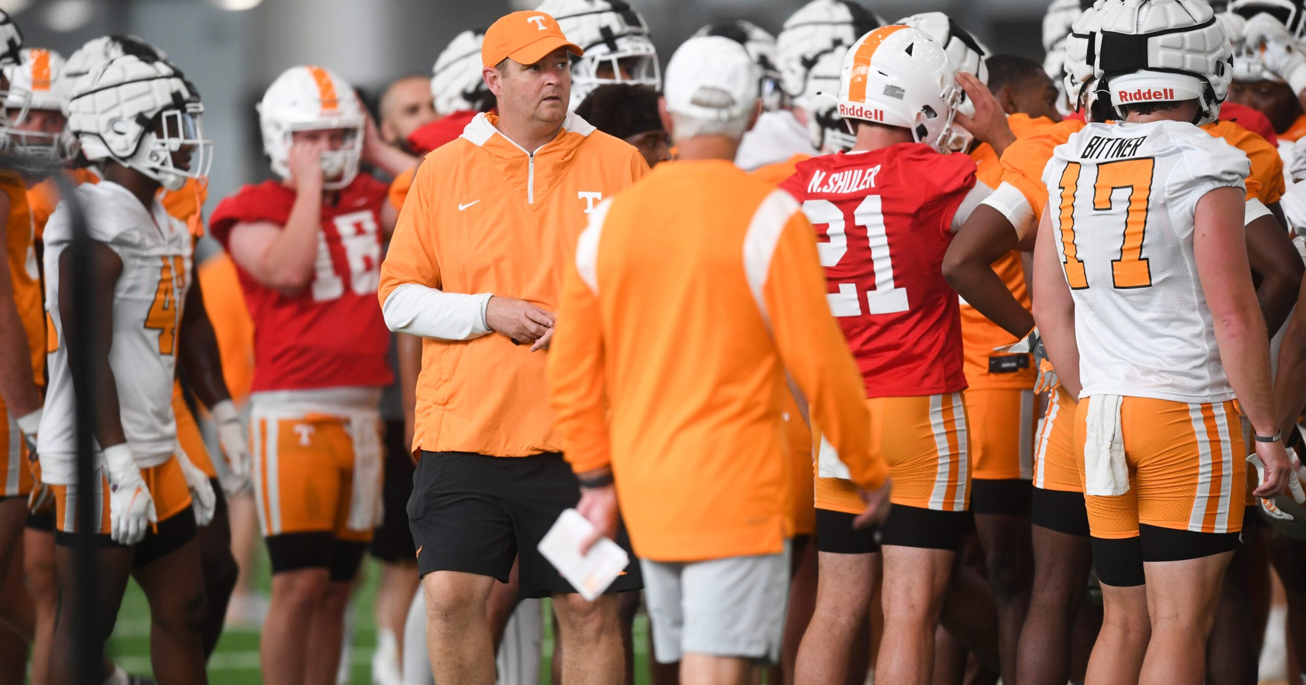 Watch: Josh Heupel Talks After Tennessee's Second Scrimmage