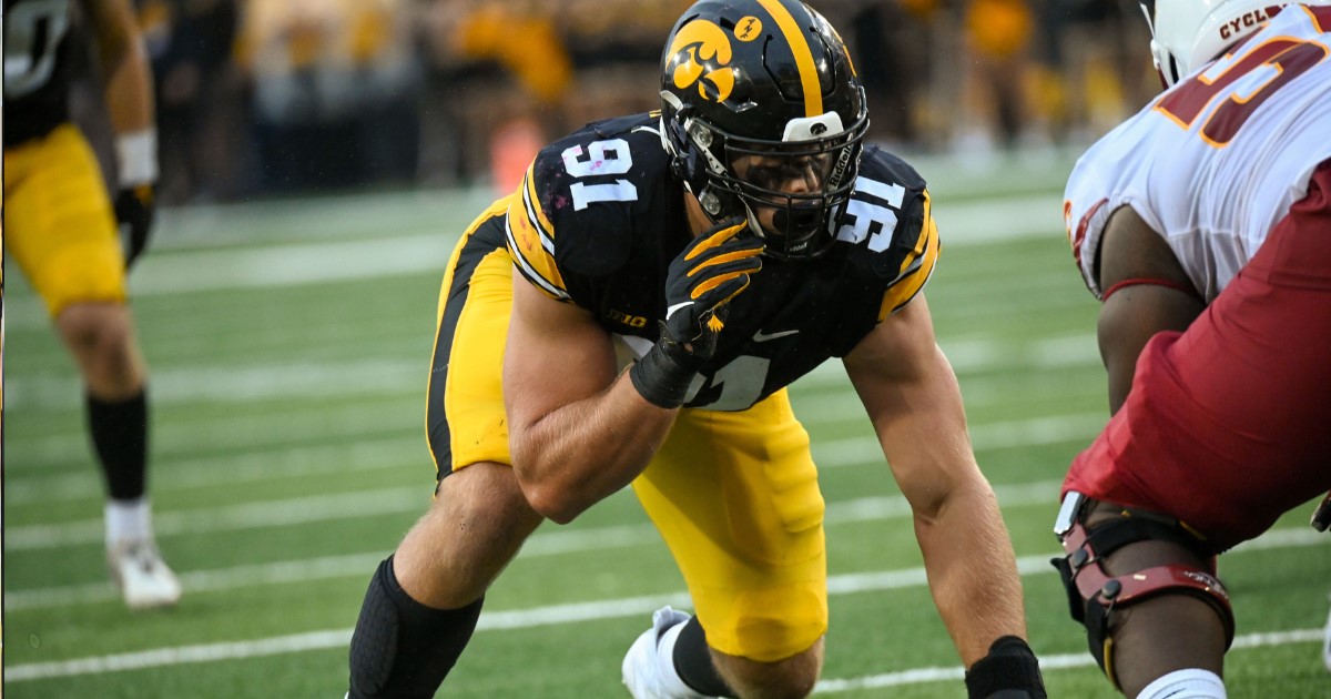 Iowa Football: Jack Campbell PFF's highest-graded first-round rookie