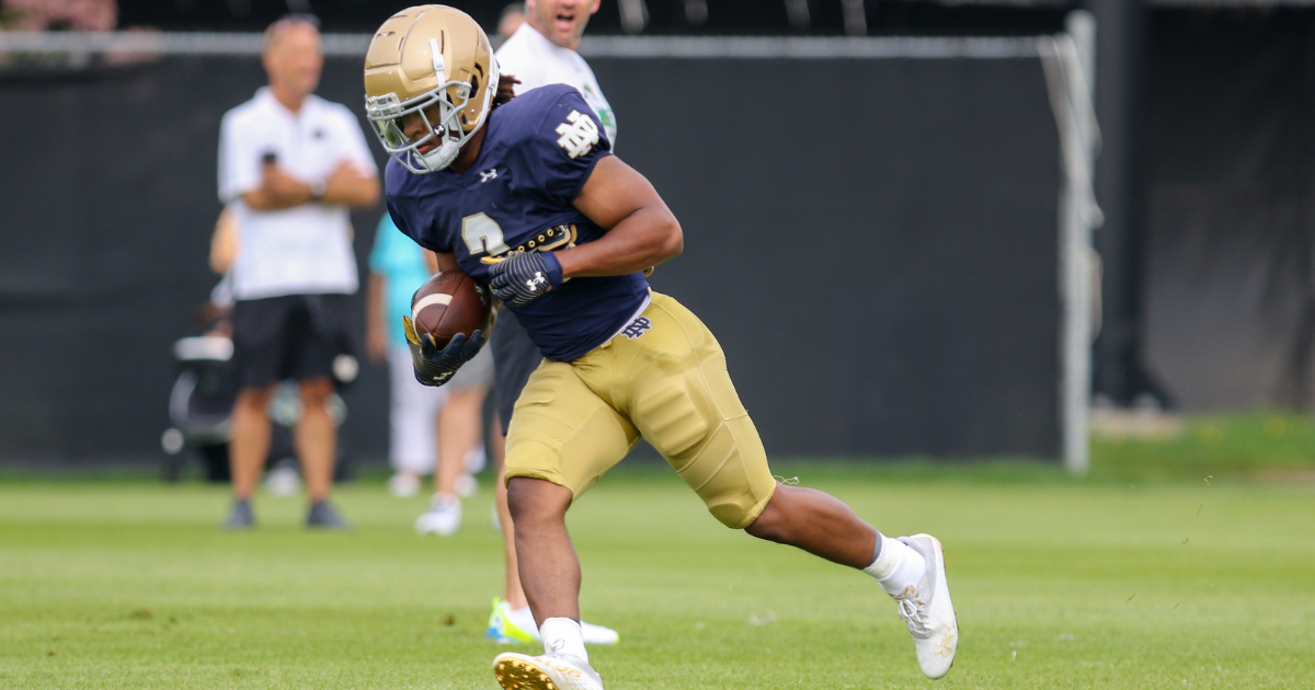 Why Notre Dame RB Gi’Bran Payne will have a role on offense after a positive preseason camp