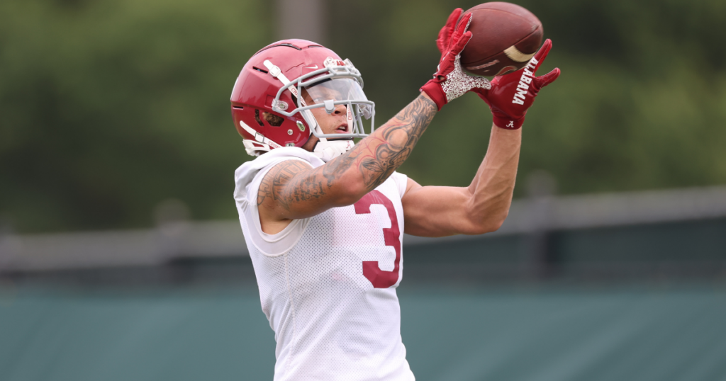 Alabama WR Jermaine Burton