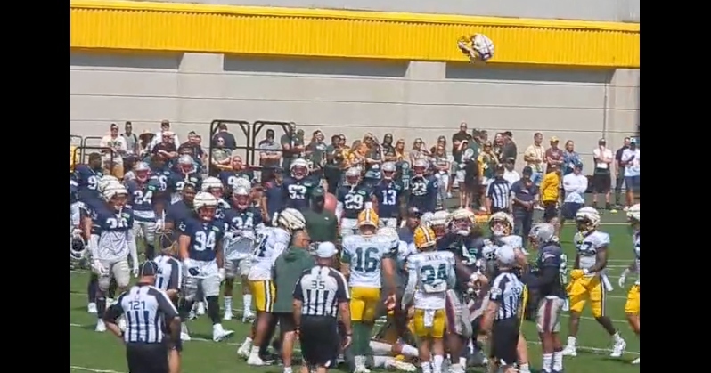 Several Fights Breaking Out At Patriots, Packers Practice Thursday