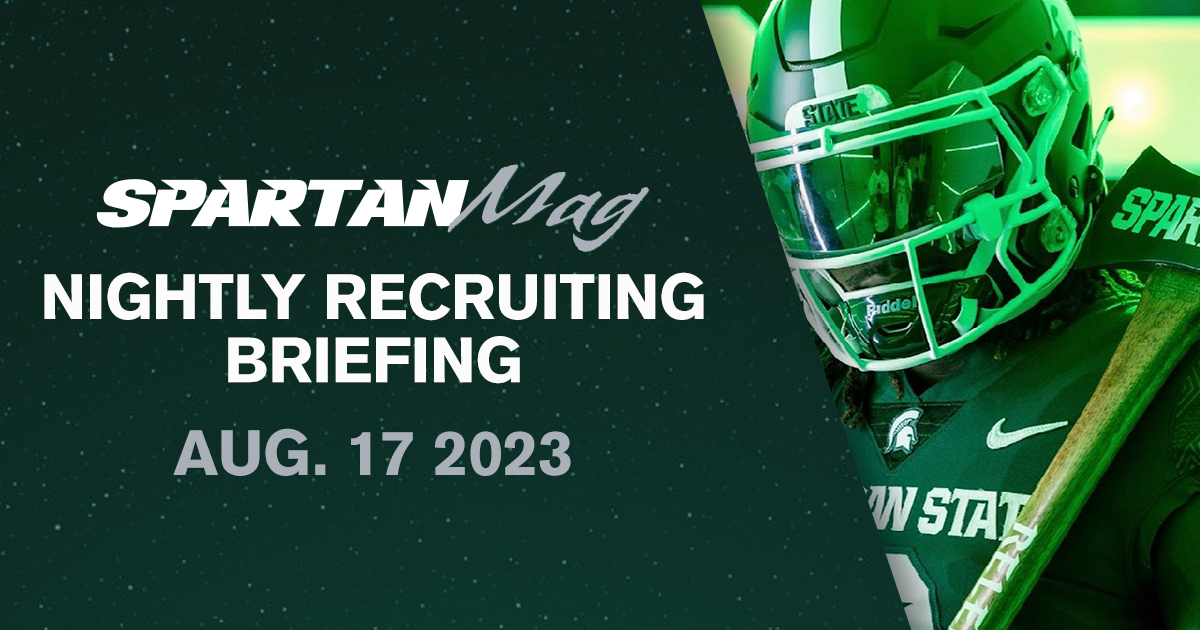 Nightly Recruiting Briefing: Michigan State makes four-star running back top three