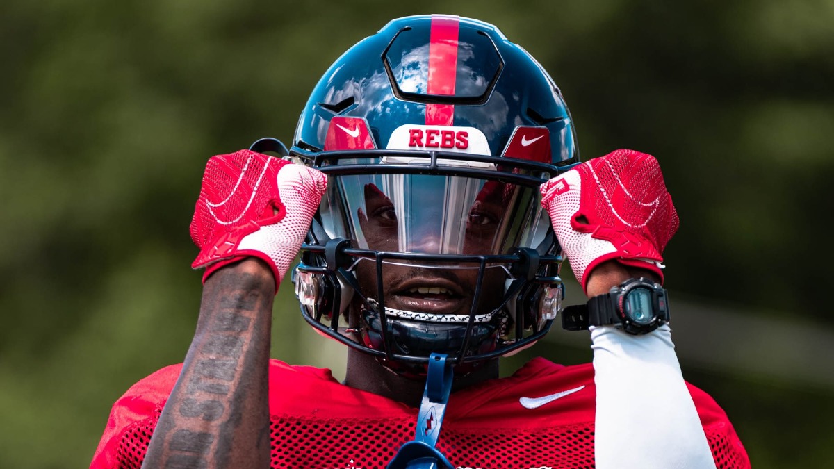 ATLien Dayton Wade finishing college career back home with Ole Miss in Peach Bowl