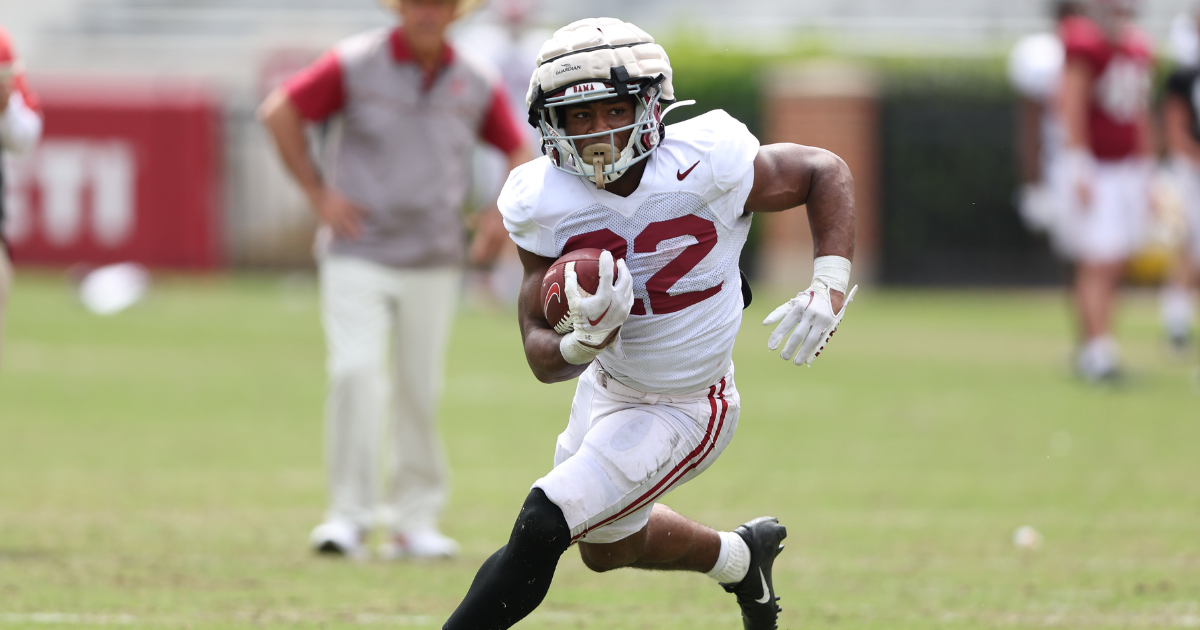 Freshman RB Justice Haynes misses scrimmage No. 2 with injury