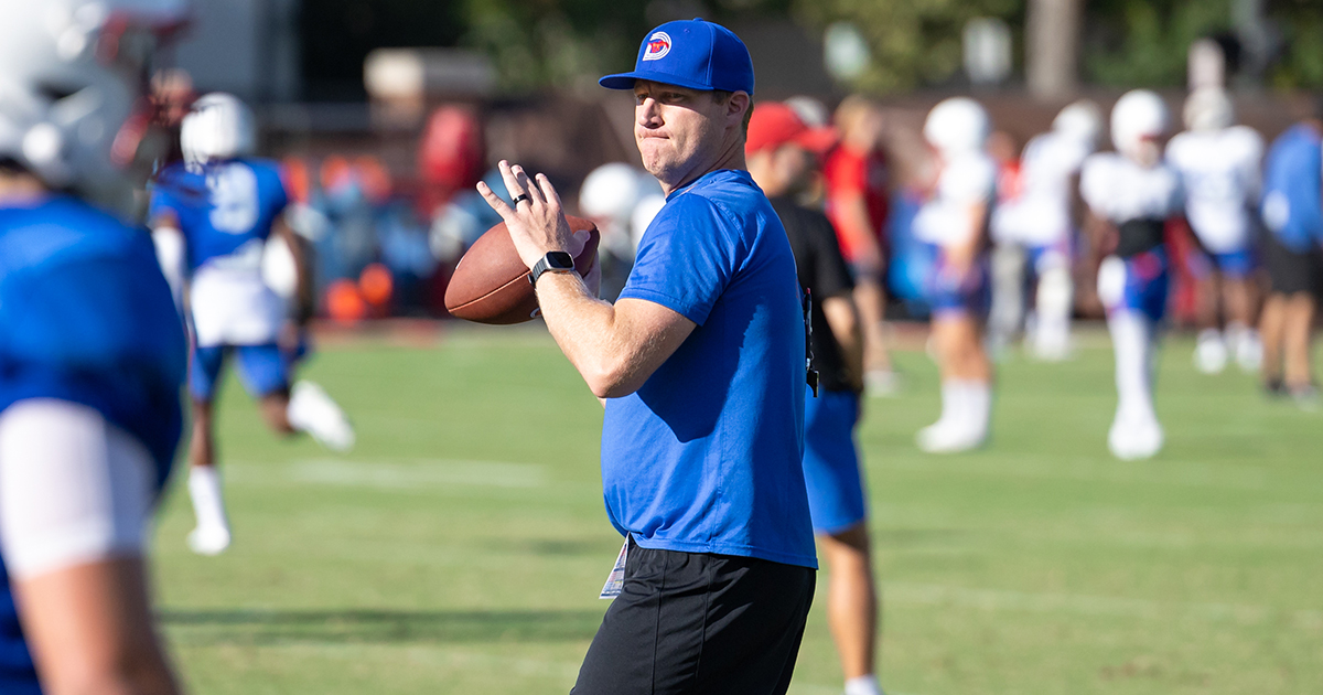 WATCH: Rhett Lashlee Reviews Final SMU Football Scrimmage