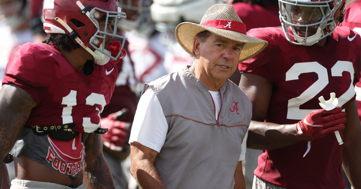 Everything Nick Saban said after Alabama’s second preseason scrimmage