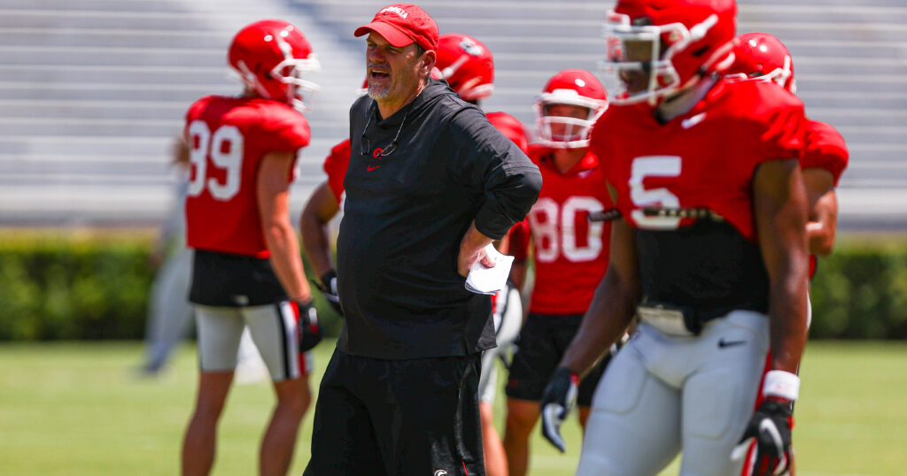 Mike Bobo Georgia Bulldogs