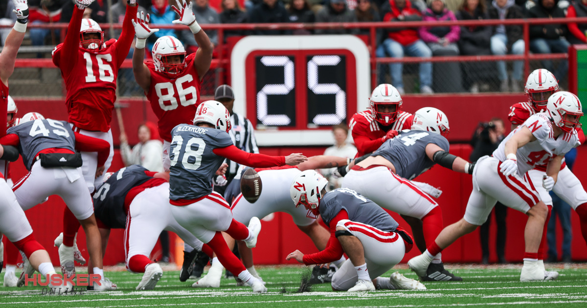 Nebraska football searching for top kicker as season opener looms