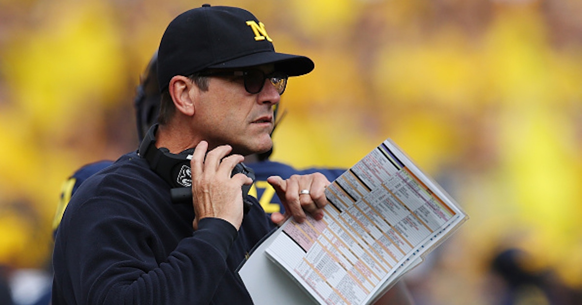 Michigan officially announces three-game suspension of Jim Harbaugh - On3