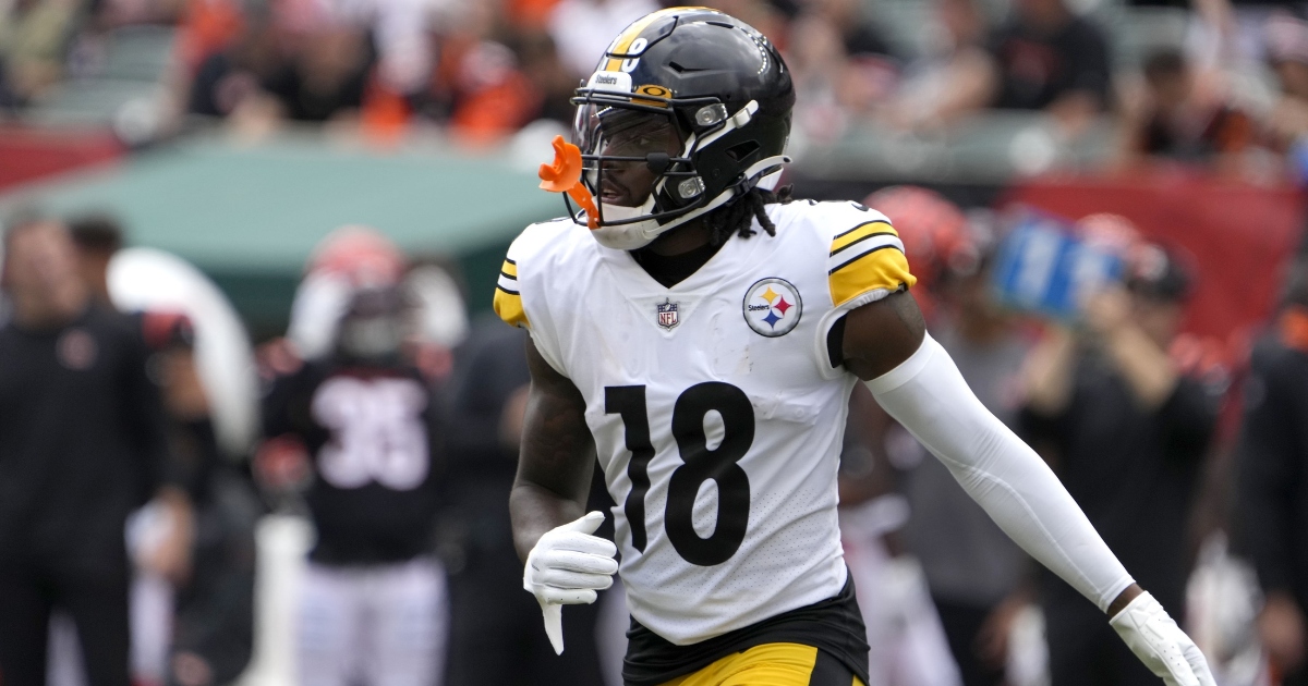 Diontae Johnson isn't worried about Steelers offense heading into season
