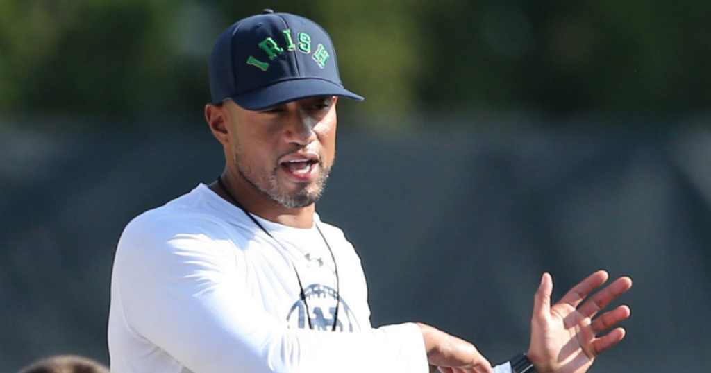 Notre Dame coach Marcus Freeman offered several injury updates