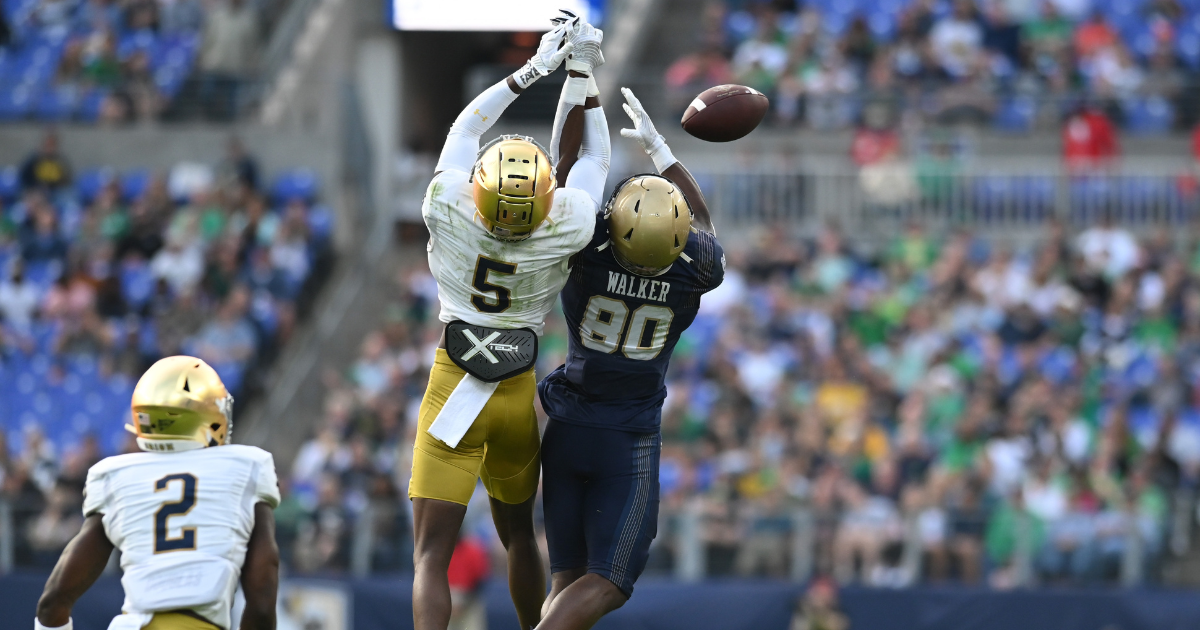 How to watch Notre Dame football game vs. Navy