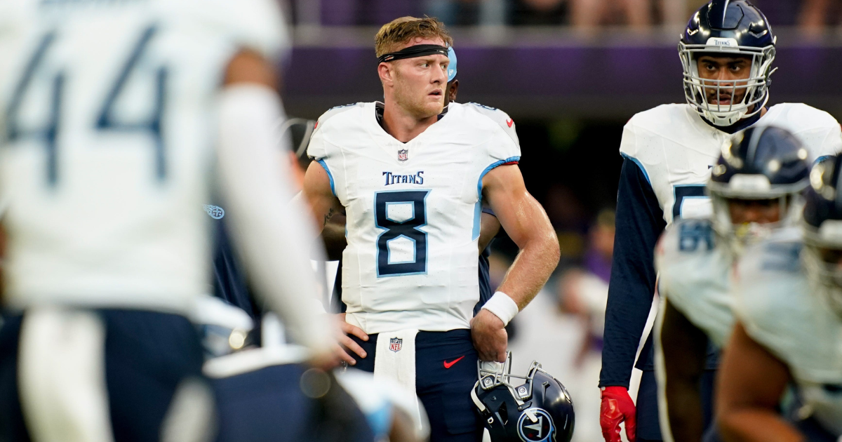 Titans Will Levis leaves practice early Status preseason game unknown -  Music City Miracles