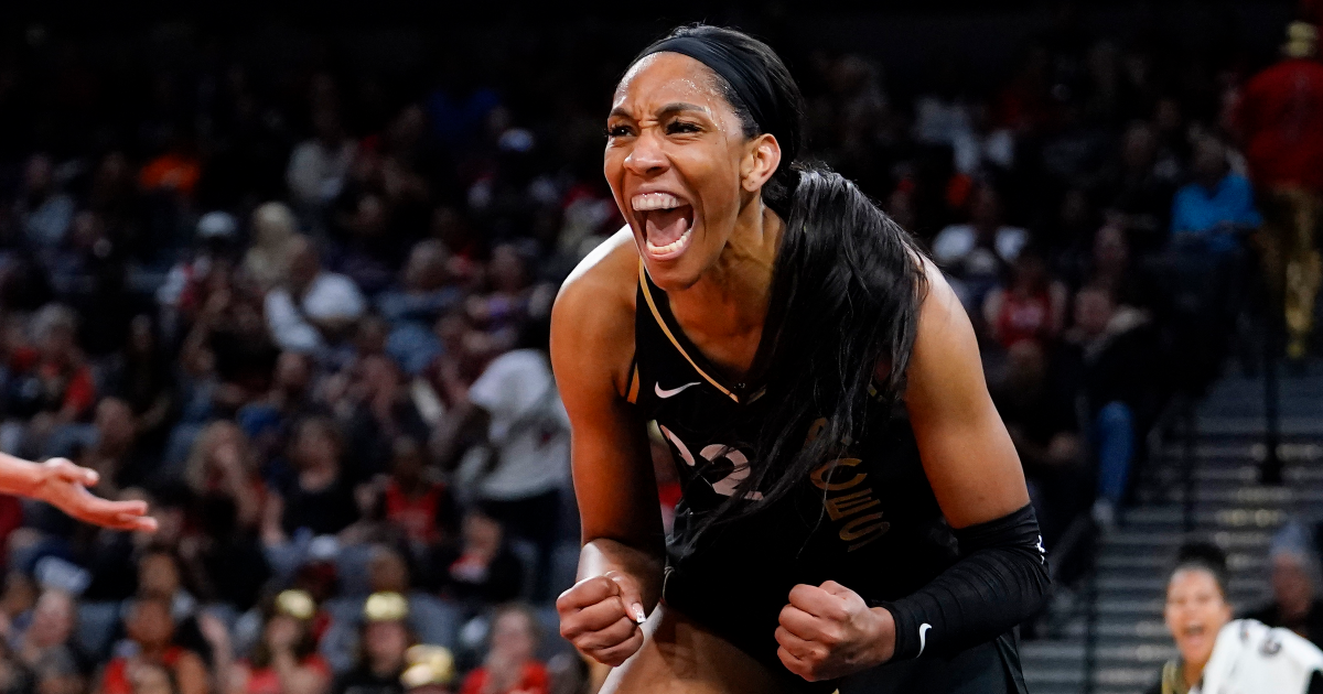 A'ja Wilson ties WNBA record for most points in a game On3