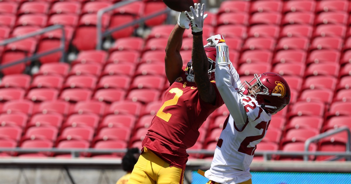 How Brenden Rice is cementing himself as USC's top receiving threat –  Orange County Register