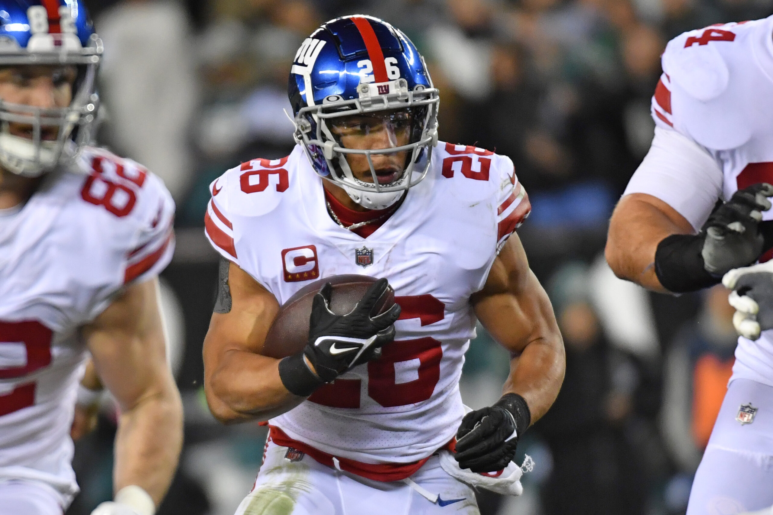 Saquon Barkley injury: Giants star has X-rays on right ankle